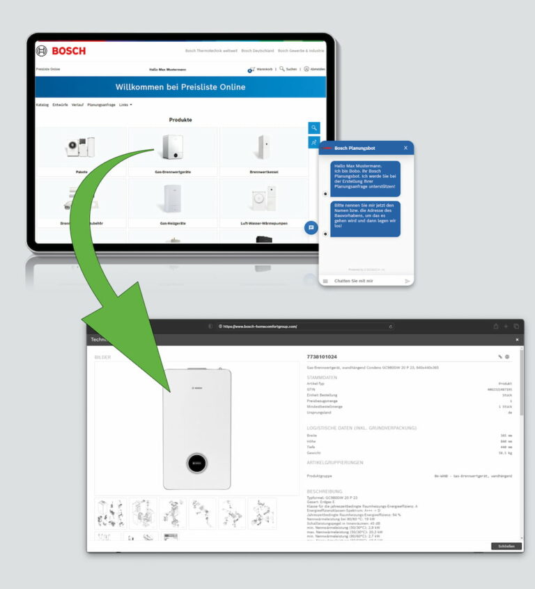 OXOMI-Datenblätter bei Bosch Home Comfort