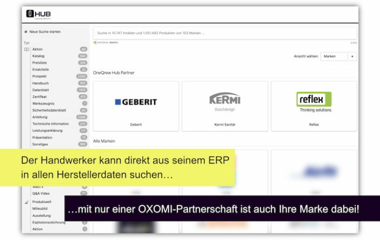 One Qrew Hub – mit einer OXOMI Partnerschaft dabei