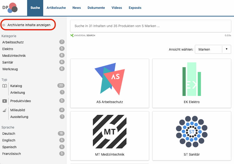 Archiv OXOMI Portal