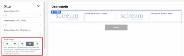 OXOMI Stories Gitter Segment
